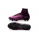 2017 Nouveau Chaussures de Football Mercurial Superfly V FG Violet Noir