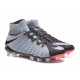 Nouvelles Crampons Foot - Chaussure Hypervenom Phantom III ACC DF FG Rising Fast Pack - Gris Noir Orange