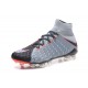 Nouvelles Crampons Foot - Chaussure Hypervenom Phantom III ACC DF FG Rising Fast Pack - Gris Noir Orange