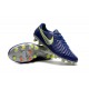 Chaussure De Football Nike Magista Opus II FG Pour Homme Bleu Volt Argent