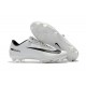 Nike Mercurial Vapor XI FG Chaussures De Foot 2017 Blanc Noir