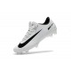 Nike Mercurial Vapor XI FG Chaussures De Foot 2017 Blanc Noir