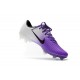 Nouvelles Nike Mercurial Vapor 11 FG Crampons de Football pour Hommes Blanc Violet Noir