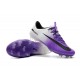 Nouvelles Nike Mercurial Vapor 11 FG Crampons de Football pour Hommes Blanc Violet Noir