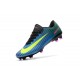 Nike Mercurial Vapor XI FG Chaussures De Foot 2017 Bleu Volt Rose