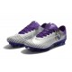 Nouvelles Nike Mercurial Vapor 11 FG Crampons de Football pour Hommes Real Madrid Violet Blanc