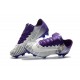 Nouvelles Nike Mercurial Vapor 11 FG Crampons de Football pour Hommes Real Madrid Violet Blanc