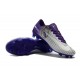 Nouvelles Nike Mercurial Vapor 11 FG Crampons de Football pour Hommes Real Madrid Violet Blanc
