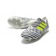 Nouveau Crampons - Chaussures adidas Nemeziz 17+ 360 Agility FG Blanc Jaune Noir