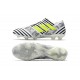 Nouveau Crampons - Chaussures adidas Nemeziz 17+ 360 Agility FG Blanc Jaune Noir