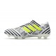 Nouveau Crampons - Chaussures adidas Nemeziz 17+ 360 Agility FG Blanc Jaune Noir