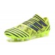 Nouveau Crampons - Chaussures adidas Nemeziz 17+ 360 Agility FG Jaune Noir