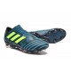 Nouveau Crampons - Chaussures adidas Nemeziz 17+ 360 Agility FG Legend Ink Jaune Bleu