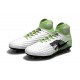 Nouvelles Crampons foot Nike Magista Obra II FG Blanc Vert Noir