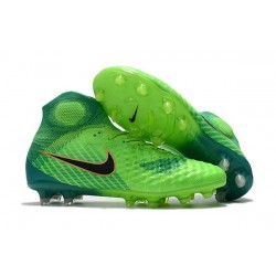 Nouvelles Crampons foot Nike Magista Obra II FG Vert Noir