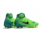 Nouvelles Crampons foot Nike Magista Obra II FG Vert Noir