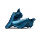 Nouveau Chaussure adidas X 17+ Purespeed FG Bleu Noir