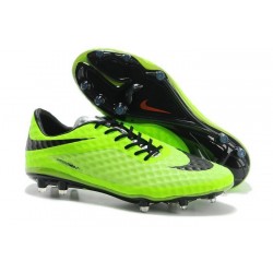 Coupe du monde 2014 Crampons Nike Hypervenom Phantom FG Vert Noir