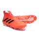 Nouveau Adidas ACE 17+ Purecontrol FG Chaussure de Foot Orange Noir