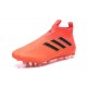 Nouveau Adidas ACE 17+ Purecontrol FG Chaussure de Foot Orange Noir