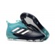 Chaussure Adidas Ace 17+ Purecontrol FG Crampons Foot Pas Cher Energy Aqua Blanc Legend Ink