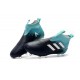 Chaussure Adidas Ace 17+ Purecontrol FG Crampons Foot Pas Cher Energy Aqua Blanc Legend Ink