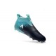 Chaussure Adidas Ace 17+ Purecontrol FG Crampons Foot Pas Cher Energy Aqua Blanc Legend Ink