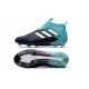 Chaussure Adidas Ace 17+ Purecontrol FG Crampons Foot Pas Cher Energy Aqua Blanc Legend Ink