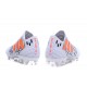 Nouveau Crampons - Chaussures adidas Nemeziz 17+ 360 Agility FG Blanc Orange Gris