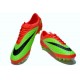 Pas Cher Crampons Nike Hypervenom Phantom FG Rouge Vert Noir