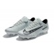 Nike Mercurial Vapor XI FG Chaussures De Foot 2017 CR7 Gris Noir Blanc