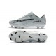 Nike Mercurial Vapor XI FG Chaussures De Foot 2017 CR7 Gris Noir Blanc