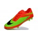 Pas Cher Crampons Nike Hypervenom Phantom FG Rouge Vert Noir