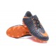 Chaussures de Football pour Hommes Nike Hypervenom Phantom III FG Noir Orange