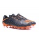 Chaussures de Football pour Hommes Nike Hypervenom Phantom III FG Noir Orange