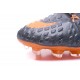 Chaussures de Football pour Hommes Nike Hypervenom Phantom III FG Noir Orange