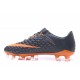 Chaussures de Football pour Hommes Nike Hypervenom Phantom III FG Noir Orange