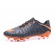 Chaussures de Football pour Hommes Nike Hypervenom Phantom III FG Noir Orange