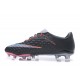 Chaussures de Football pour Hommes Nike Hypervenom Phantom III FG Noir Gris Rose