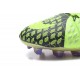 Chaussures de Football pour Hommes Nike Hypervenom Phantom III FG Noir Vert Orange