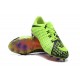 Chaussures de Football pour Hommes Nike Hypervenom Phantom III FG Noir Vert Orange