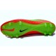 Pas Cher Crampons Nike Hypervenom Phantom FG Rouge Vert Noir