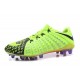 Chaussures de Football pour Hommes Nike Hypervenom Phantom III FG Noir Vert Orange