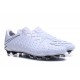 Chaussures de Football pour Hommes Nike Hypervenom Phantom III FG Blanc Noir