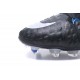 Chaussures de Football pour Hommes Nike Hypervenom Phantom III FG Noir Blanc Bleu