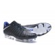 Chaussures de Football pour Hommes Nike Hypervenom Phantom III FG Noir Blanc Bleu