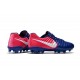 Nike Tiempo Legend VII FG - Chaussures Nike 2017 Bleu Rose