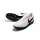 Nike Tiempo Legend VII FG - Chaussures Nike 2017 Blanc Noir