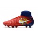 Nouvelles Crampons foot Nike Magista Obra II FG Barcelona Rouge Bleu