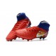 Nouvelles Crampons foot Nike Magista Obra II FG Barcelona Rouge Bleu